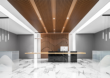 恰到好处的精致-恒德建材办公室设计装修