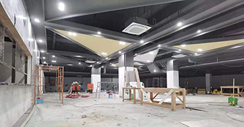 佛朗斯办公楼设计装修工程初具雏形 期待最终呈现