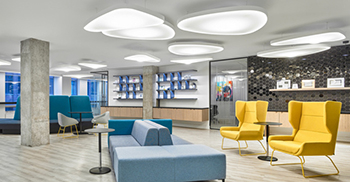 办公楼装修有趣而精致 给人留下持久的印象