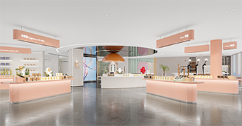 再牵手！喜签橡果美健直播基地装修设计工程