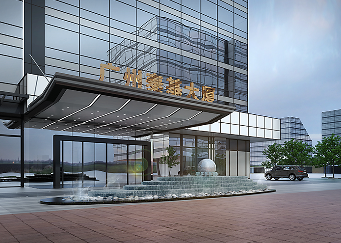 广州泰基办公楼装修设计工程