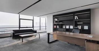 写字楼设计：运用细致简约的空间美学，恰到好处地诠释未来办公新体验