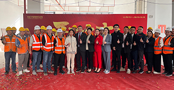 8000㎡宝绅科技企业总部办公楼装修开工大吉