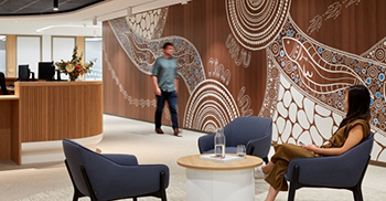 办公室设计装修：从天然水坑的色调中汲取灵感