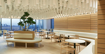 公司办公室设计：以开放式为主的工作空间 旨在培养和增强用户的工作体验