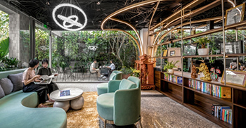 办公室装修：颜色与自然美和谐相处 同时保持现代感